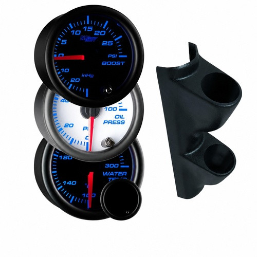 7 Color Series Dual Gauge Package for 1993-2011 Ford Ranger