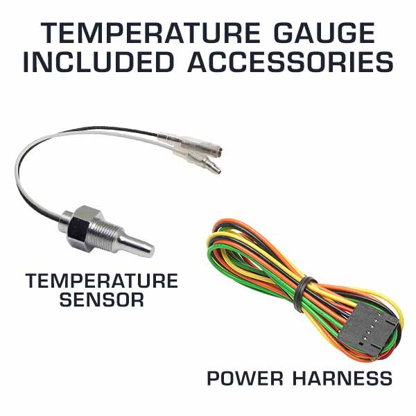 Temperature Gauge Included Accessories