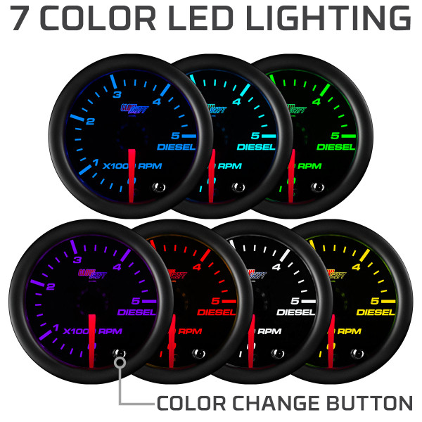 Tinted 7 Color Series LED Lighting