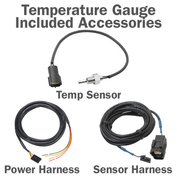 Temperature Gauge Included Accessories