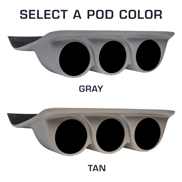 Select an Underdash Pod for 1999-2004 Ford Super Duty Power Stroke