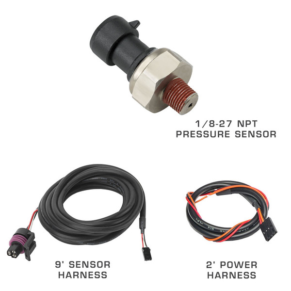 Parts & Wiring Included with Fuel Pressure Gauge