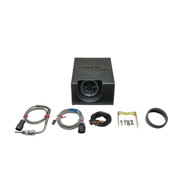 MaxTow Match 2200 F Exhaust Gas Temperature Gauge for 2014-2020 6.6L GM Duramax Unboxed
