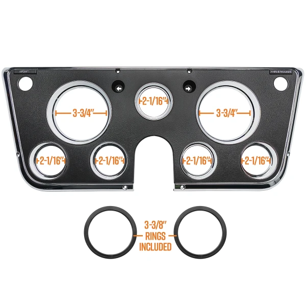 Fits Modern Gauge Sizes