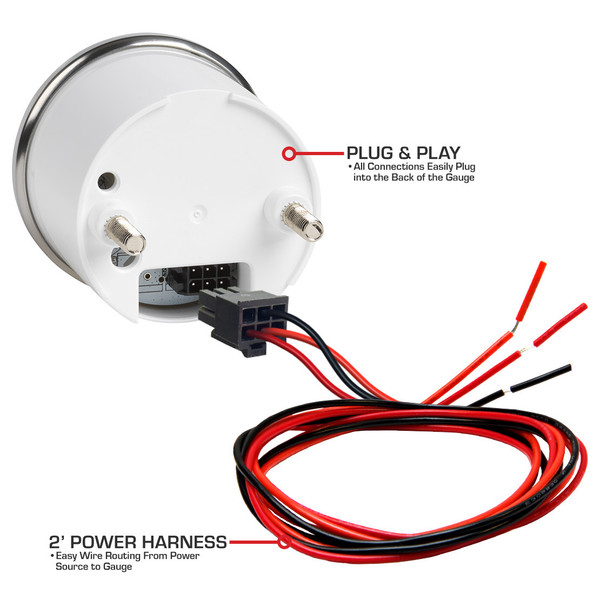Classic Series Volt Gauge Parts & Wiring Schematic