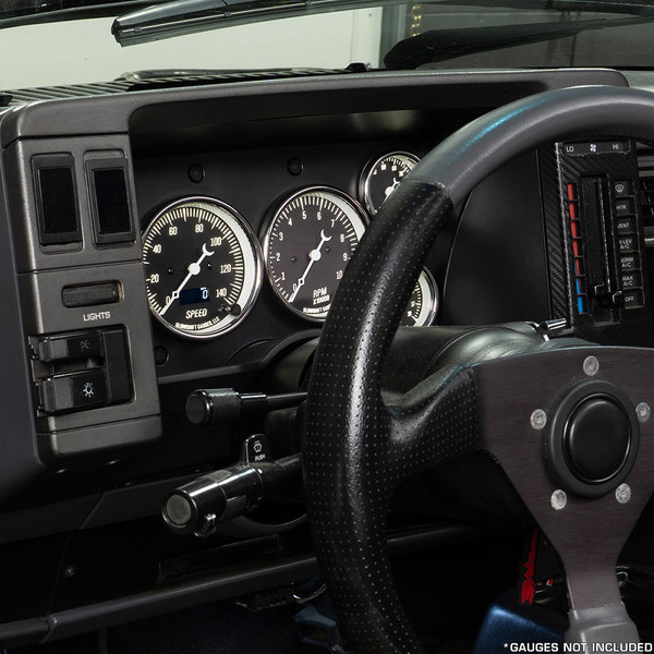 Classic Black Series Gauges Installed to 1986-1993 GMC S15 Sonoma