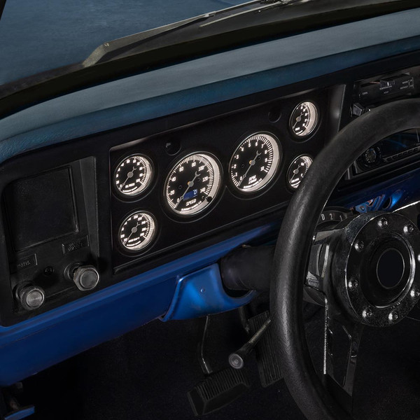 Classic Black Series Cluster Dashboard Panel Gauge Package for 1978-1979 Ford Bronco
