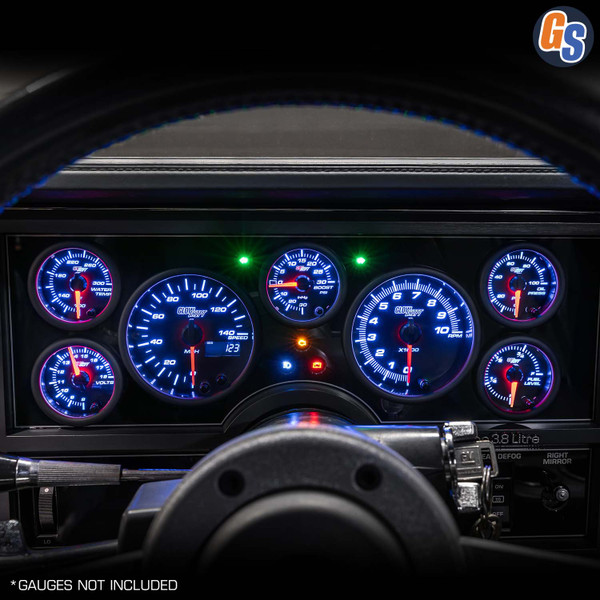 7 Color Series Gauges Installed to the 84-87 Buick Regal & Grand National