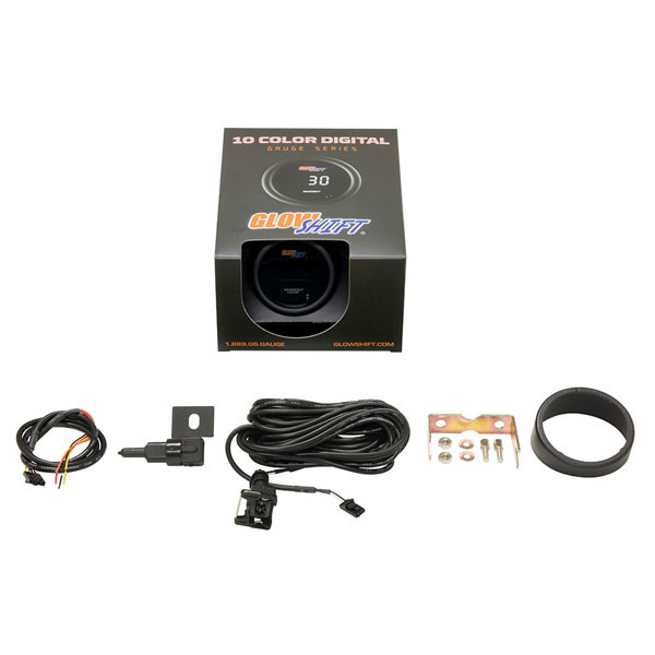 GlowShift 10 Color Digital Ambient Air Temperature Gauge