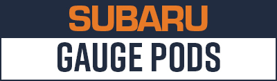 Subaru Gauge Pods