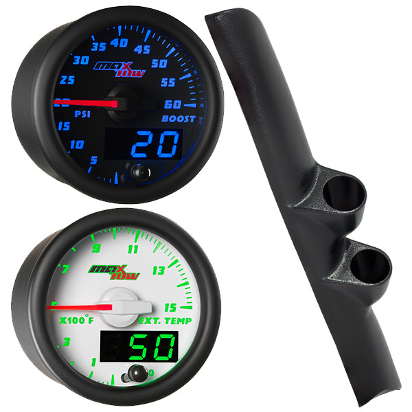 MaxTow | Double Vision™ Dual Gauge Package for 1994-1997 Dodge Ram