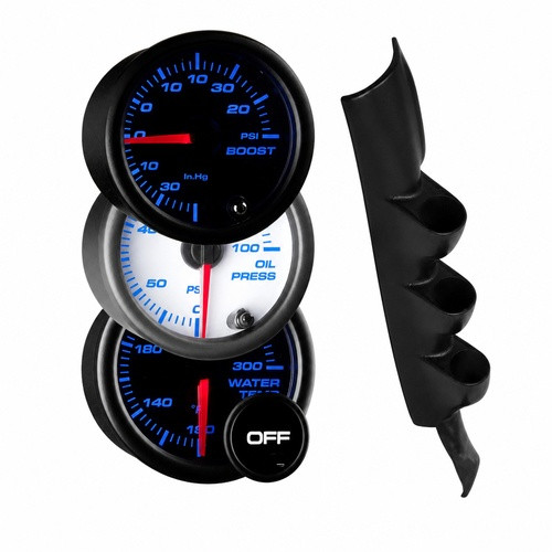 GlowShift | 7 Color Series Triple Gauge Package for 1998-2002
