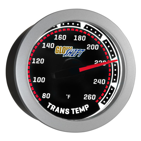 glow shift oil temp gauge between 180 and 220