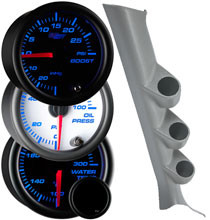 GHPグリッパー　level.7 GlowShift | 7 Color Series Triple Gauge Package for 2008