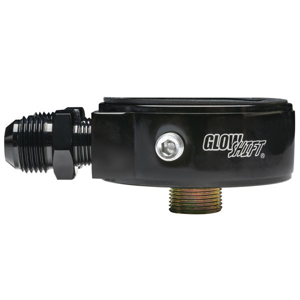 Oil Cooler Sandwich Adapter Plate with Thermostat & AN8 Threads