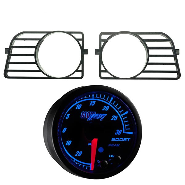 Elite 10 Color Series Dual Air Vent Gauge Package for 2002