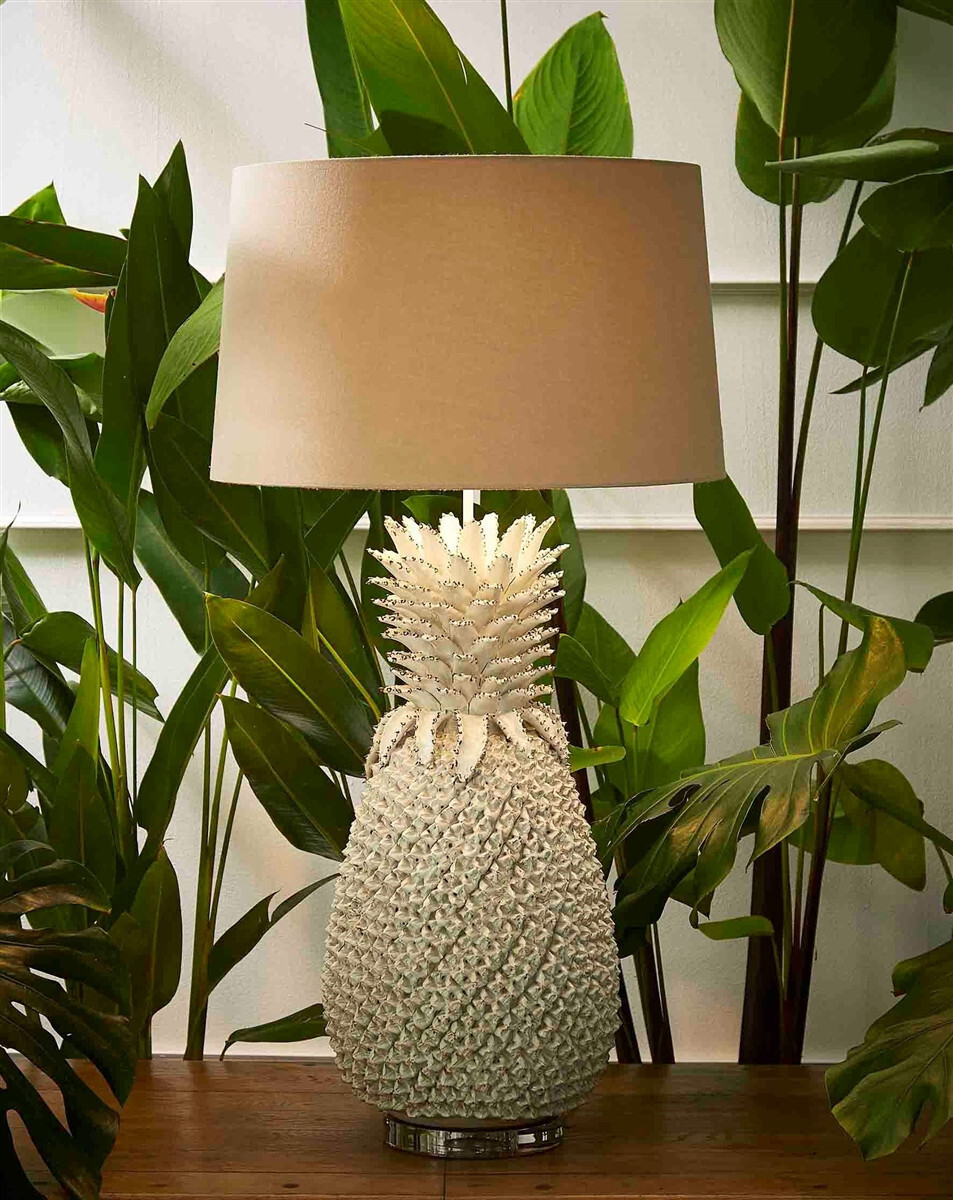 Ceramic Pineapple Lamps