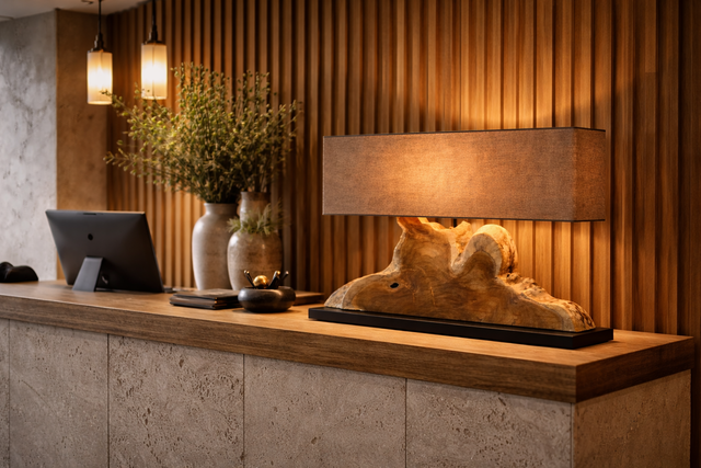 Eucalyptus Branch Lamps