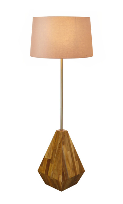 Dimond Teak Floor Lamp FL609