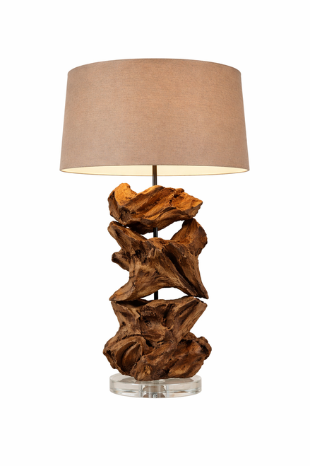 Large Teak Root Lamp