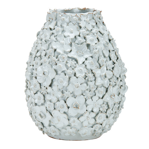 Bouquet De Fleurs White Design Vase V230LW