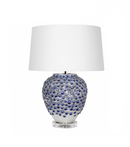 Flor Azul Ceramic Table Lamp l434