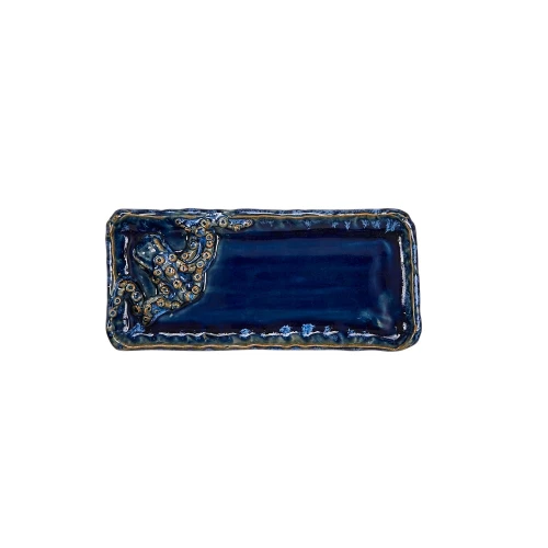 Blue Octopus Plate V206SB