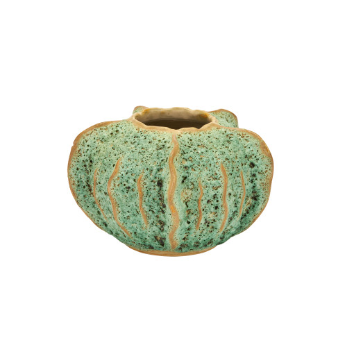 Medium Green Luffa Vase V115MG