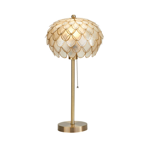 Capiz Shell Dome Table Lamp – 21" L112S