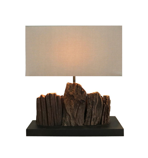 Handcrafted Driftwood Table Lamp