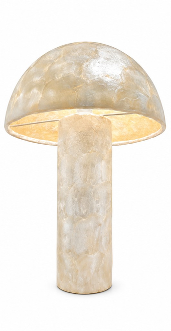 Luna Capiz Shell Table Lamp – 24" L110L