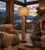 Rustic Driftwood Floor Lamp FL603