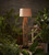 Rustic Teak Farm Post Floor Lamp FL604