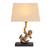 Anchor natural rope table lamp L138, 22-inch handcrafted nautical table lamp with cast anchor base, rope detailing and neutral shade.