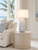 White Sea Flower Ceramic Lamp L479