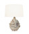 Sculptural ocean-inspired detail gives this Handmade Thai Cream Ceramic Octopus Table Lamp a distinctive coastal character. Handcrafted in Thailand, the textured ceramic base features a dimensional octopus motif wrapped around the body in a soft cream finish, creating movement, depth, and artisan appeal.

The neutral cream color makes this lamp especially versatile for beach houses, coastal living rooms, bedrooms, Florida interiors, tropical settings, and resort-style spaces. Topped with a classic white cotton shade, the 20-inch lamp provides a clean balance to the highly detailed ceramic base. Because each lamp is handmade, subtle variations in texture and finish are part of its individual character.

Key Features
Handmade ceramic octopus table lamp
Neutral cream ceramic finish
Sculptural raised octopus design
Handcrafted in Thailand
White cotton shade
Coastal, nautical, and resort styling
Specifications
Base: 8.25" W × 8.25" D
Overall Height: 20"
Shade: White cotton
Socket: 1 bulb
60W max
Handmade in Thailand