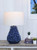 Blue Anemone Table Lamp L499B