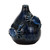 Handcrafted deep ocean blue sea crab ceramic vase made in Thailand