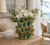 SEA FLOWERS VASE GREEN V112