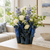 Royal Blue Coral Vase V147
