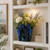 Royal Blue Coral Vase V147