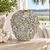 Large Bouquet De Fleurs ceramic vase displayed without flowers in a bright coastal setting