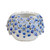 Blue & White Button Flower Vase V154MB