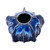 Large Blue Luffa Vase V115LB