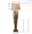 Natural Reclaimed Teak Sticks floor Lamp FL607