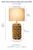 Harbor Weave Handwoven Rope Table Lamp – 24" L120M