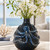 Blue Octopus Ceramic Vase – Medium