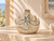 Cream & Ocean Blue Octopus Ceramic Vase – Small