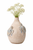 Handcrafted Sea Turtle Ceramic Vase – Cream & Soft Blue