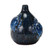 Handcrafted Sea Turtle Ceramic Vase – Deep Ocean Blue